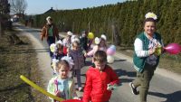 Oddział przedszkolny zamyka przemarsz